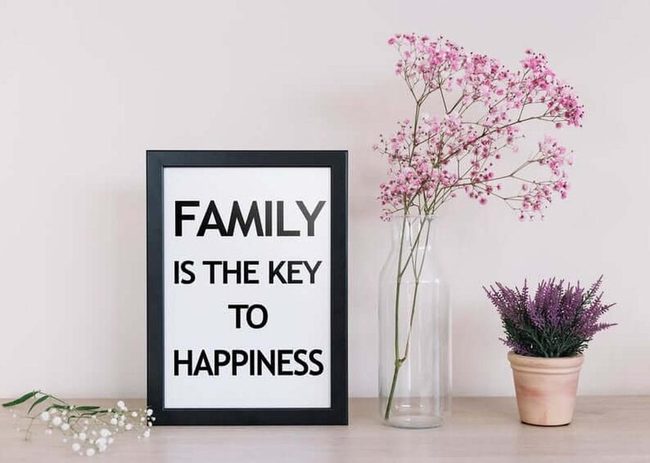 Black And White Family Statement