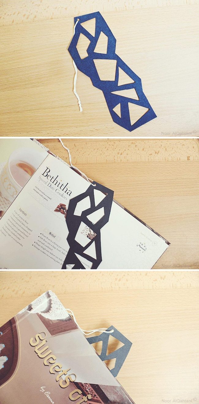 Black Paper Page Marker