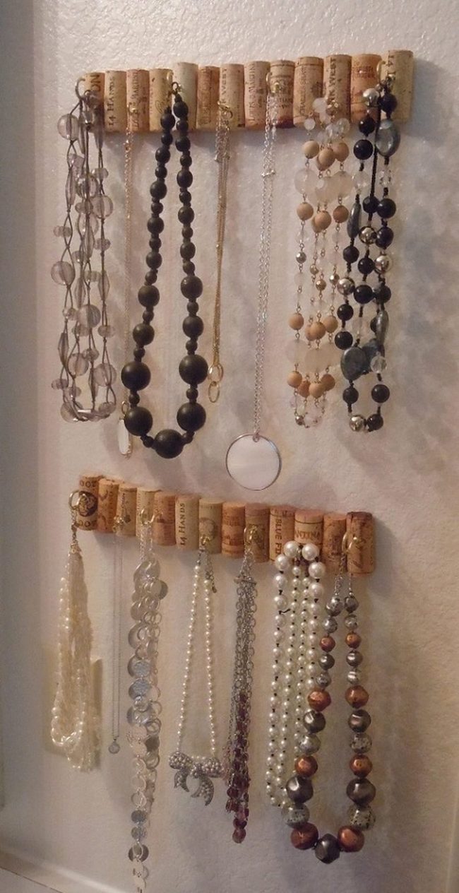 Recycled Cork Garden Hooks