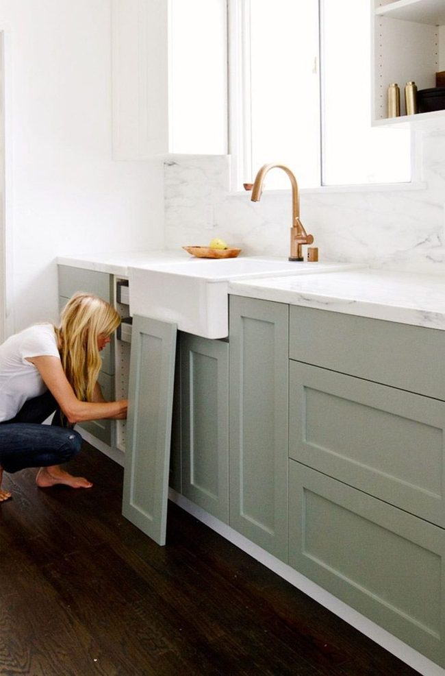 Sage Cabinet Doors Transform Ikea