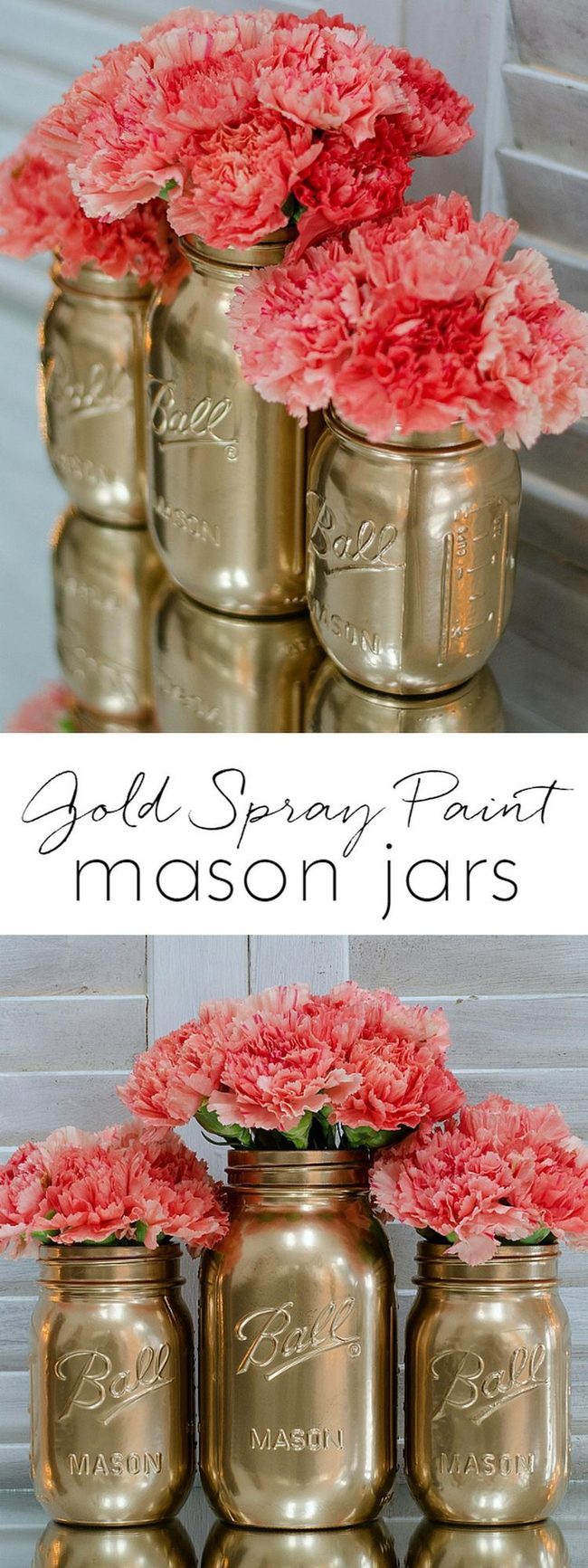 Gilded Glass Jar Shimmer