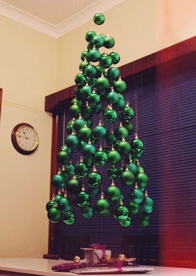 Emerald Spheres Float Above