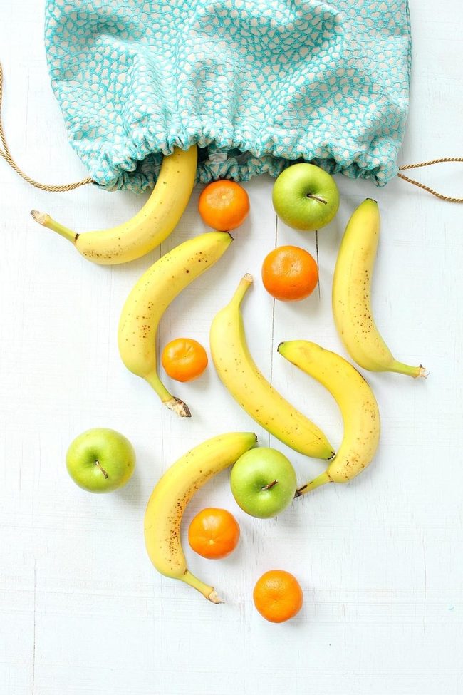 Yellow Bananas, Green Apples, Orange Tangerines