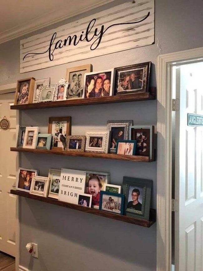 Family Memories, Mixed Frames Display