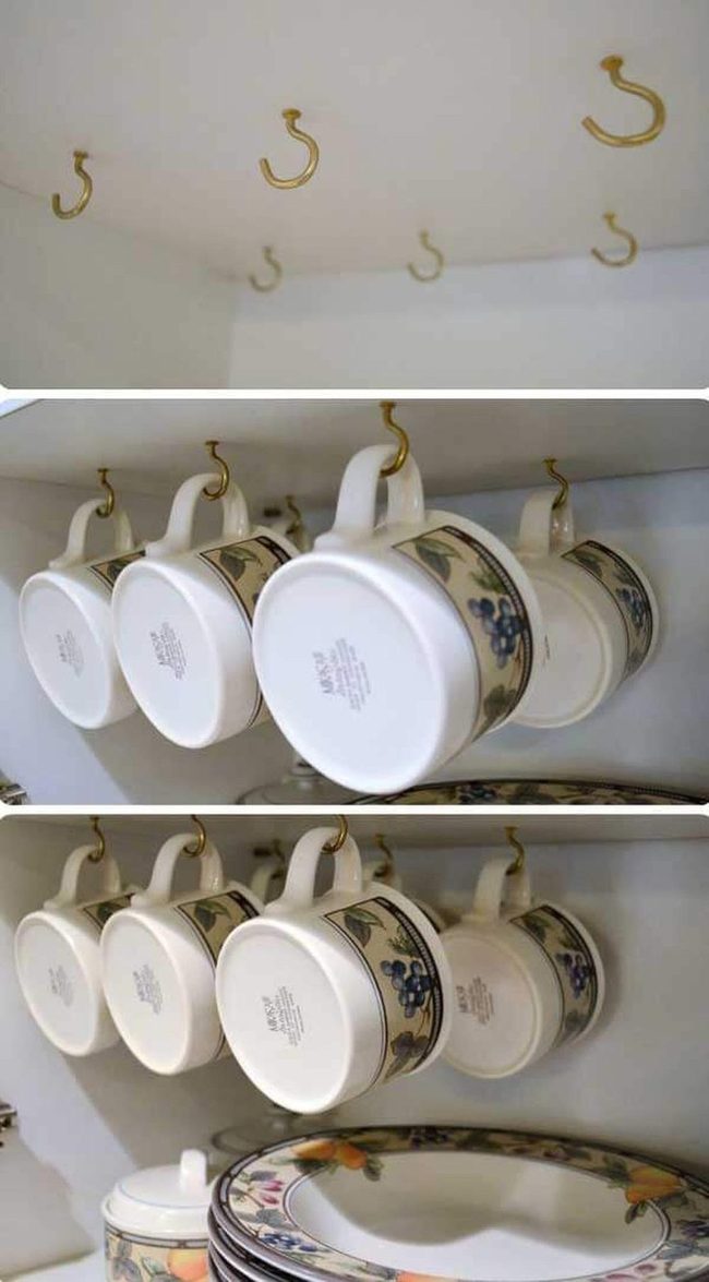 Underside Mug Storage