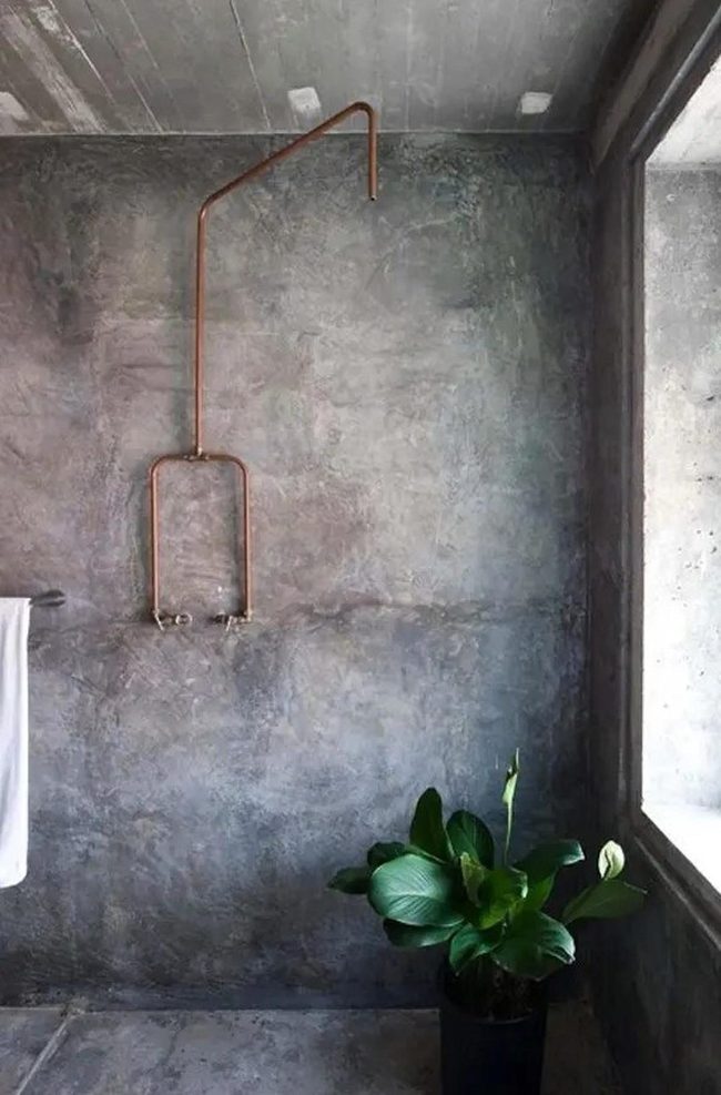 Gray Concrete, Copper Warmth