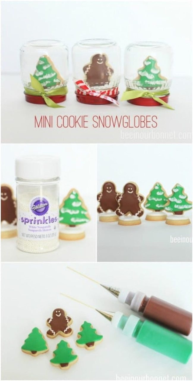 Edible Sugar Snow Globes