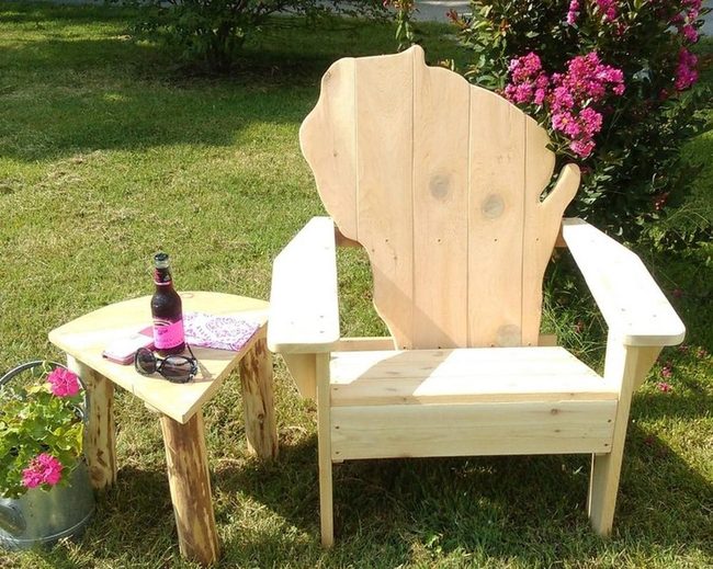 Wisconsin Pride Adirondack Chair