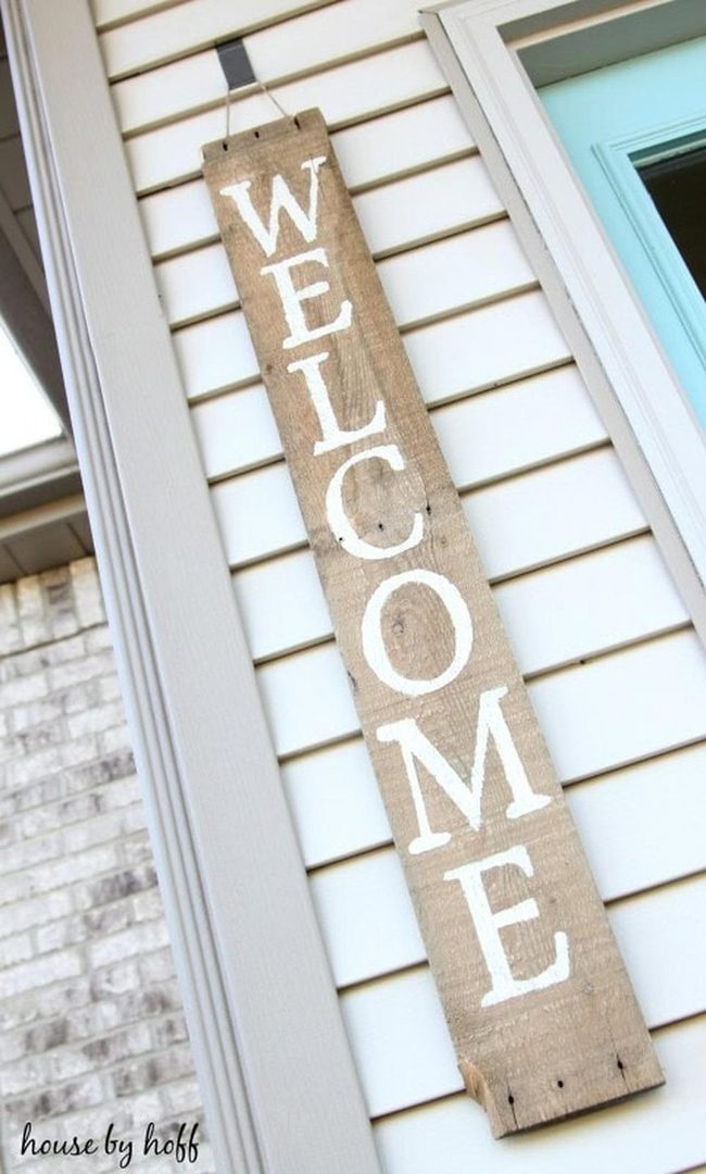 Reclaimed Walnut Entry Statement