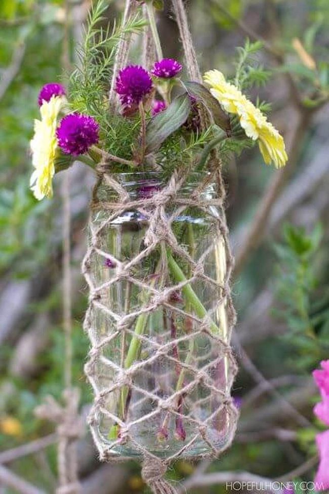 Suspended Blooms In Glass