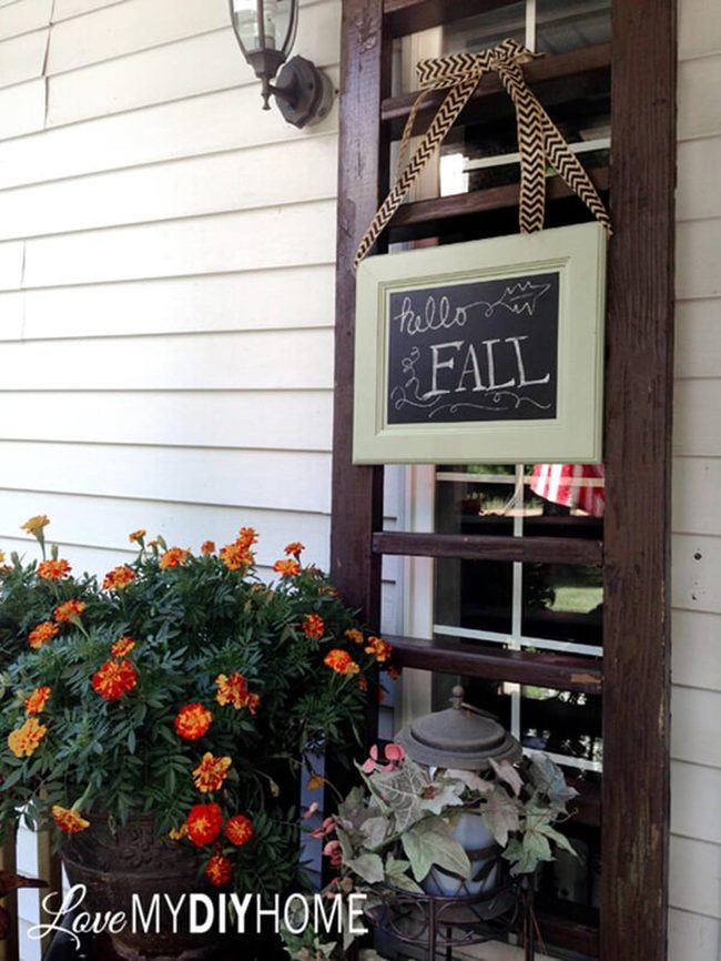 Pumpkin Porch Orange Welcome