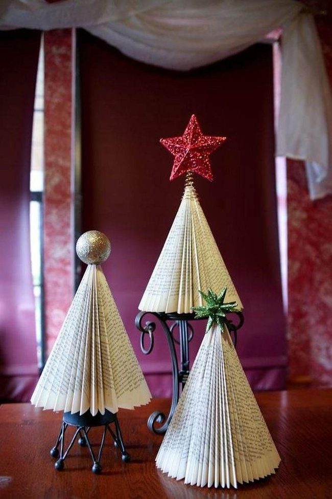 Paper Page Christmas Trees