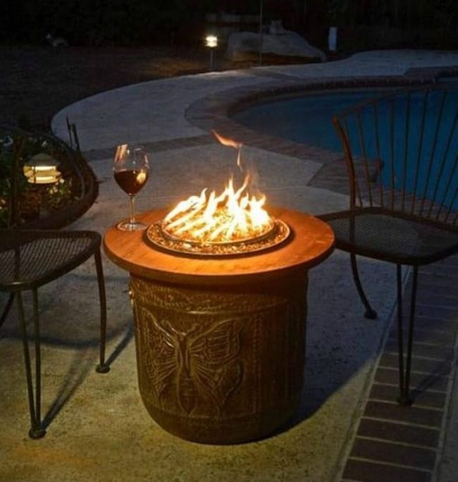 Tabletop Fire Pit Compact