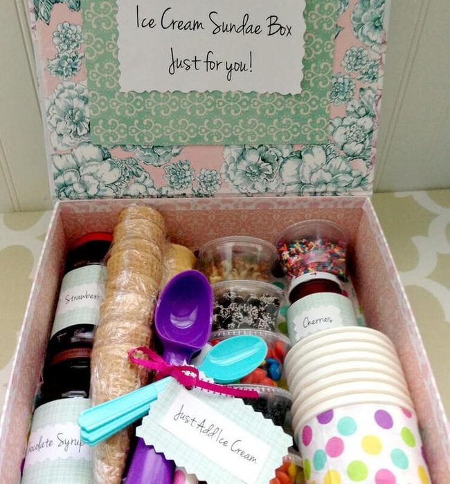 Colorful Ice Cream Gift Box