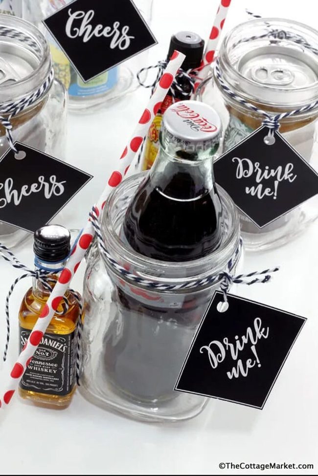 Mason Jar Cocktails And Mocktails