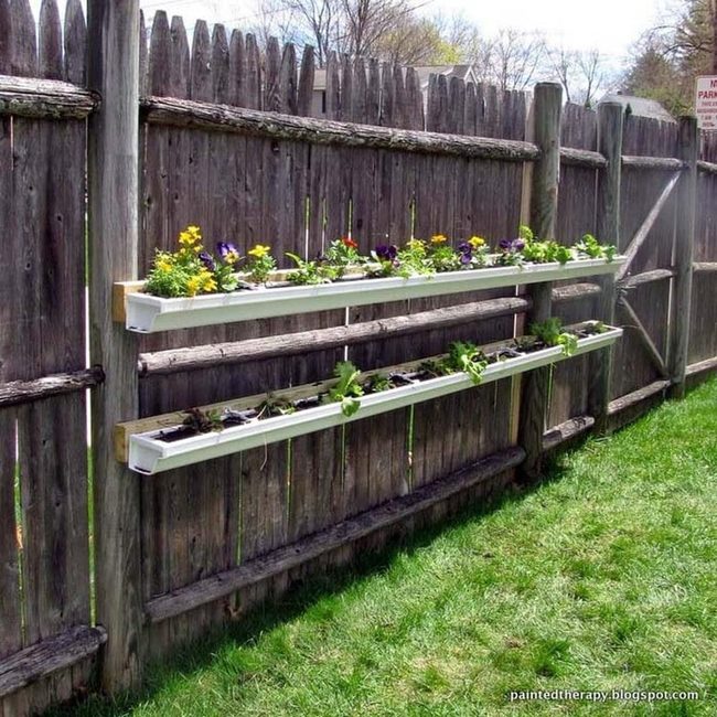 Vertical Fence Garden Wall