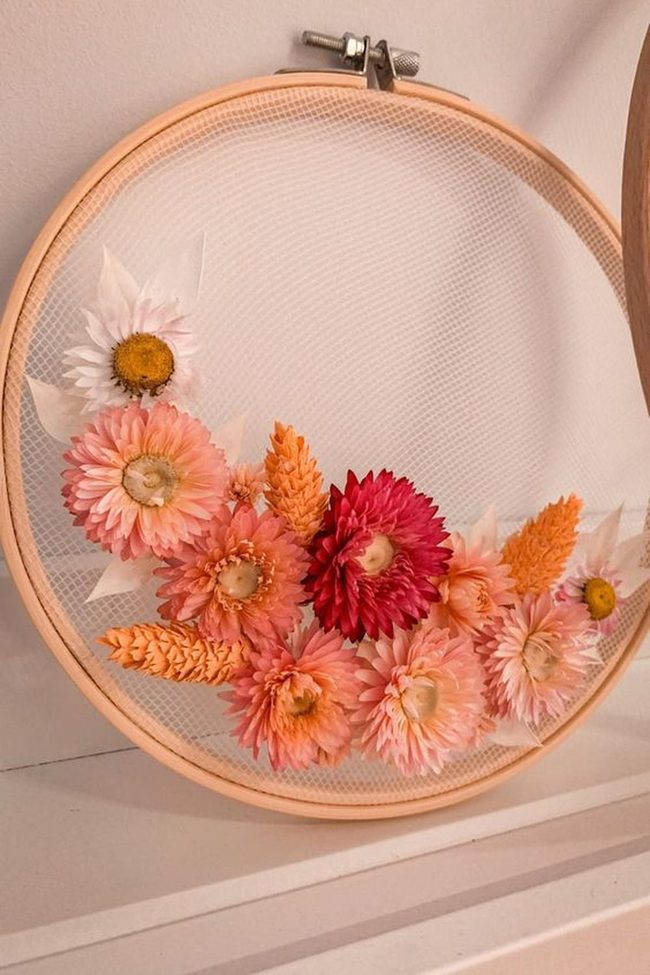 Pressed Petals In Wooden Frames