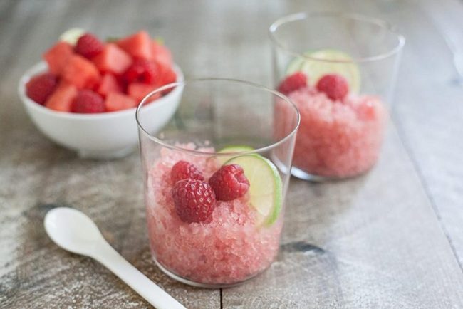 Pink Raspberry Fruit Drink
