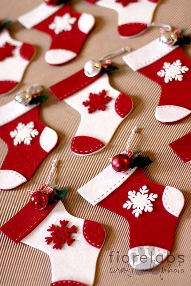 Personalized Felt Christmas Stockings