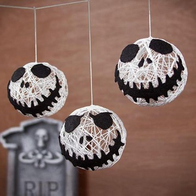 White Ghost Orbs Halloween