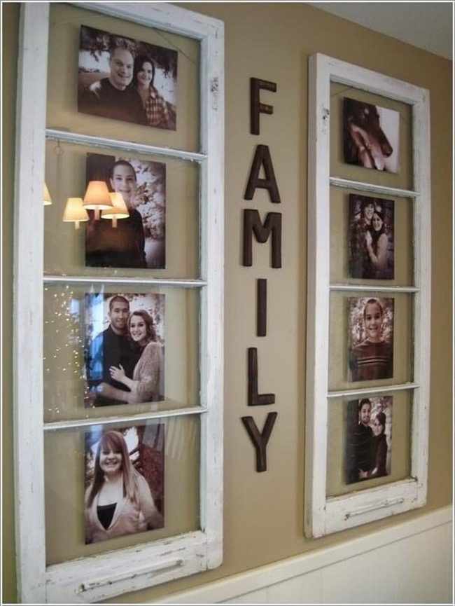 Vintage Glass Photo Frames