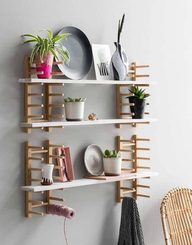 Affordable White Maple Shelves