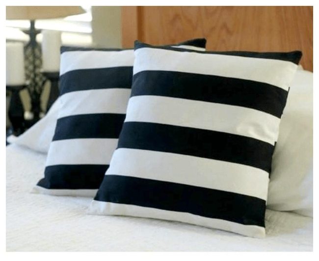 Striped Envelope Pillow Magic