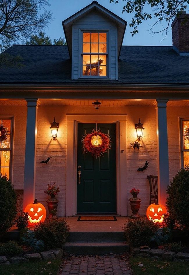 Ghostly Garlands With Eerie Potion Bottles