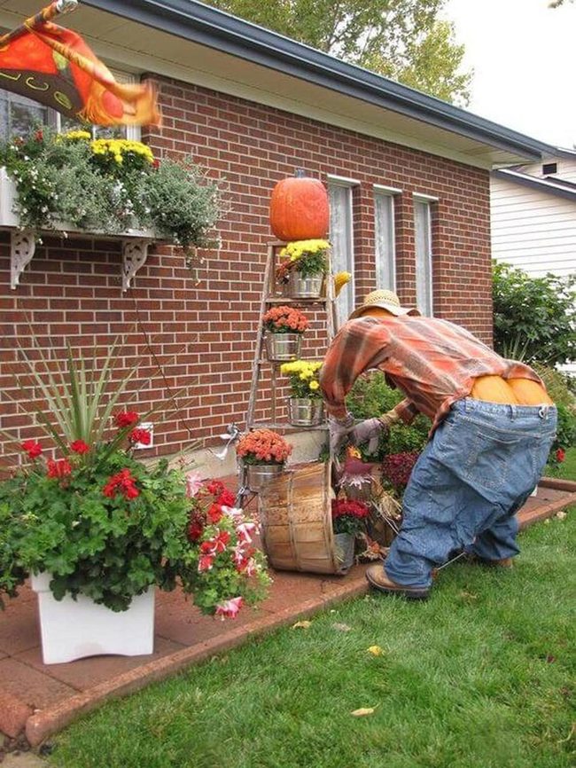 Colorful Fabric Garden Planters