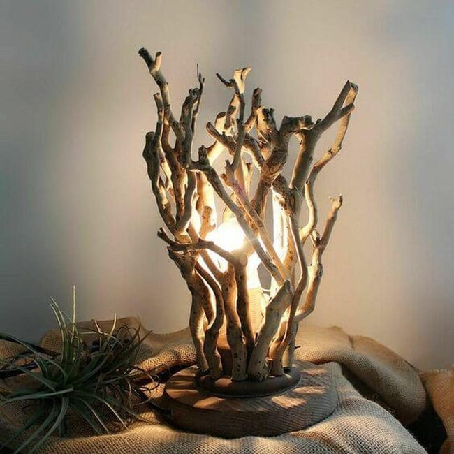 Driftwood Branch Floor Lamp