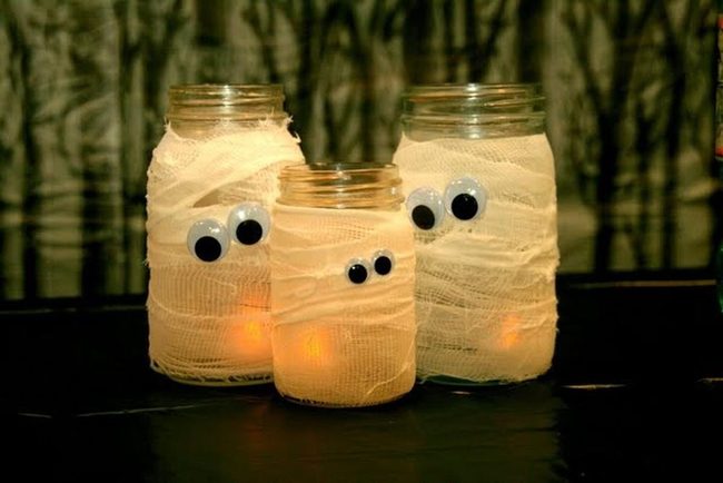 Glowing Ghost Luminaries Halloween