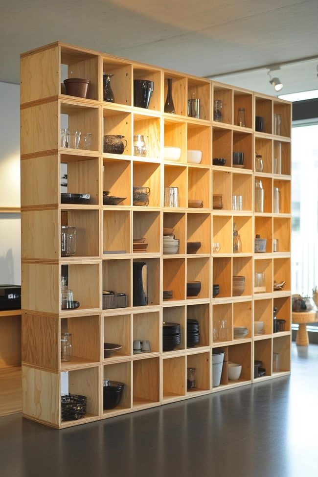 White Cube Shelves For Collections