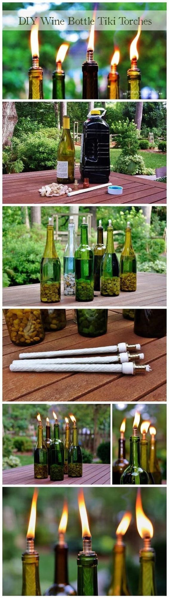 Oil-Filled Glass Torches
