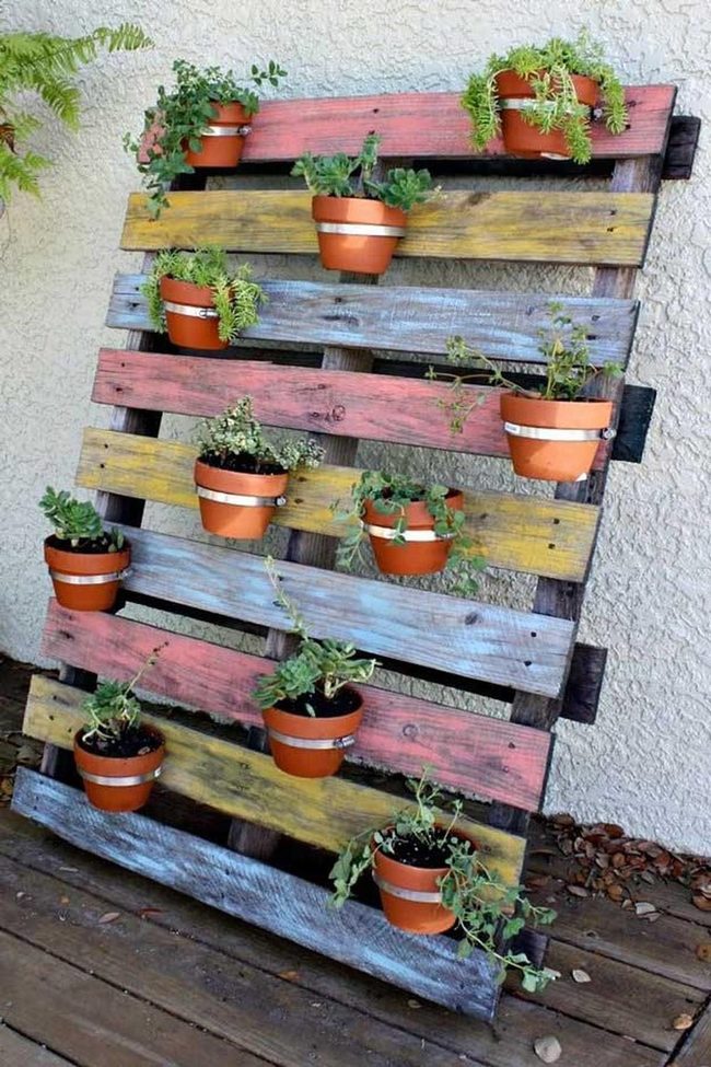 Painted Pallets, Living Garden