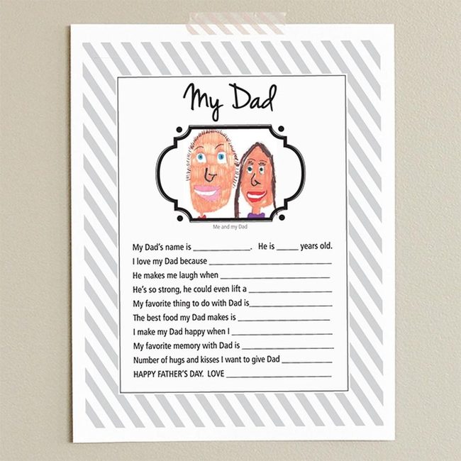 Dad Love Letter Pink Tape