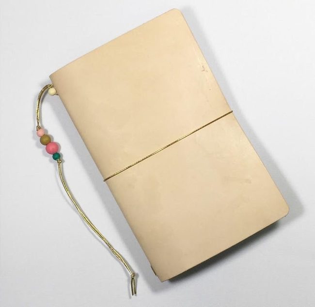 Beaded Cream Journal Essentials