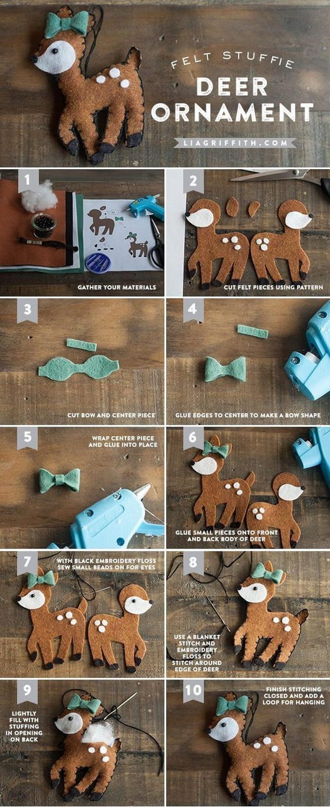 Soft Felt Forest Creatures
