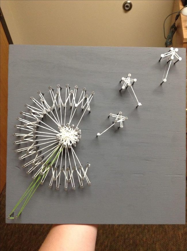 String Dandelion Takes Flight