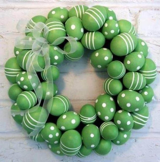 Bursting Eggs Spring Wreath