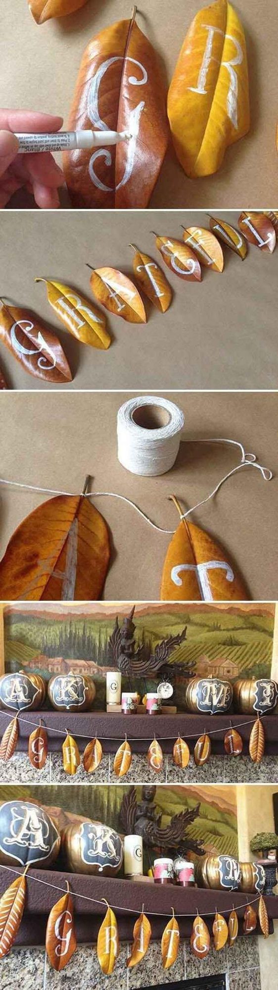 Gratitude Leaf Garland