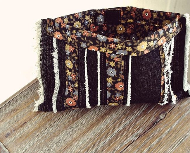 Dark Stripes With Hidden Florals