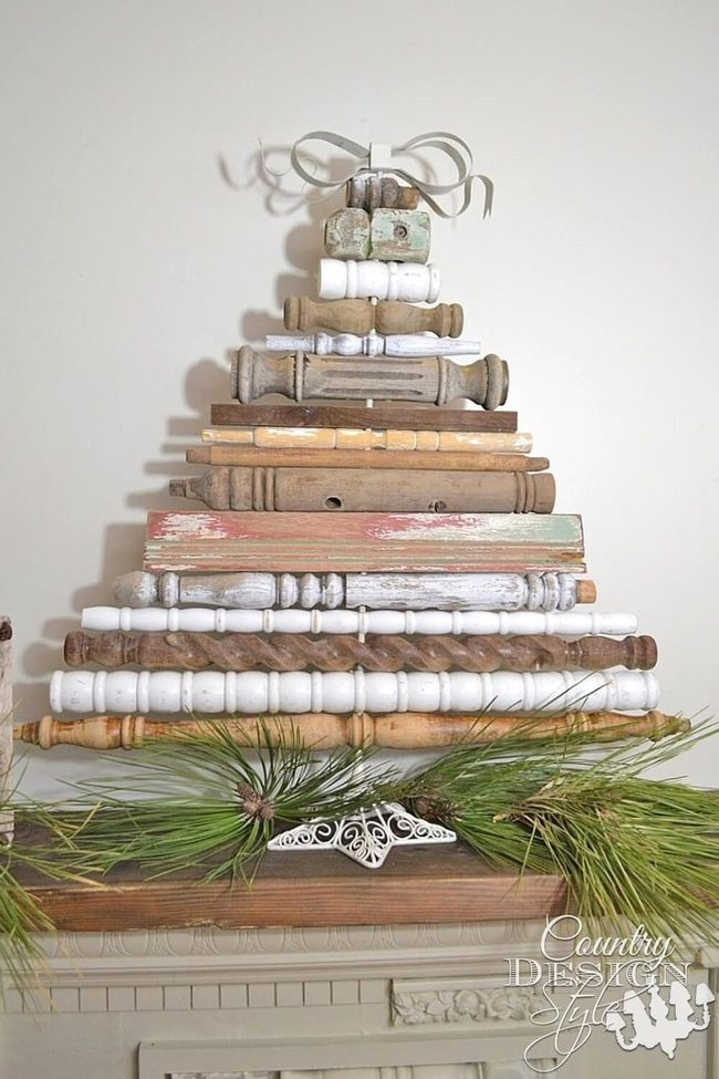 Burlap And Twine Christmas Tree