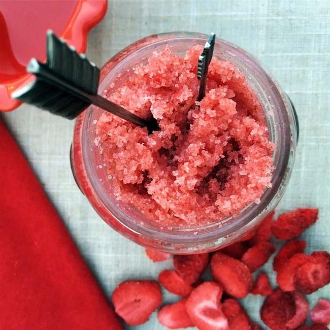 Strawberry Sugar Scrub Gift