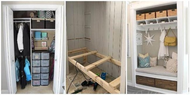 Closet Library Corner