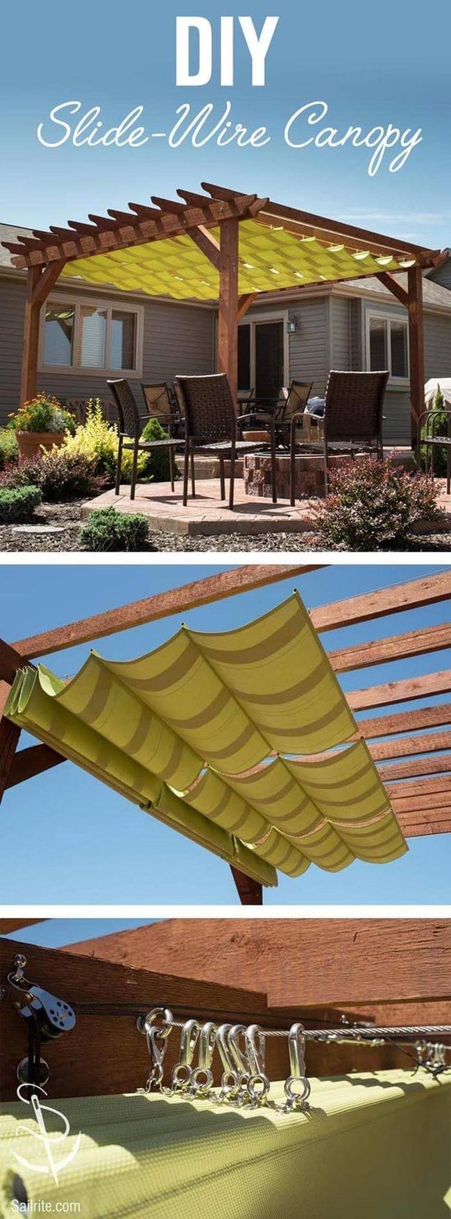 Shade Canopy Patio Upgrade
