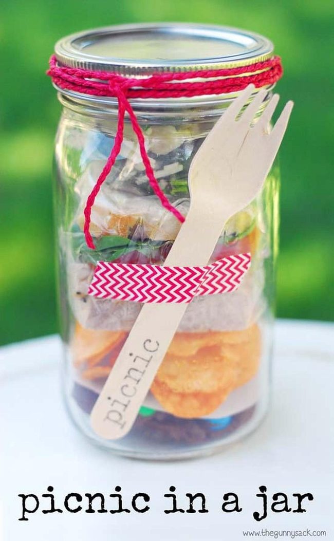 Handwritten Notes In A Jar