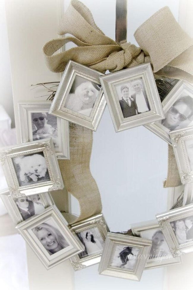 Photo Wreath Family Memories