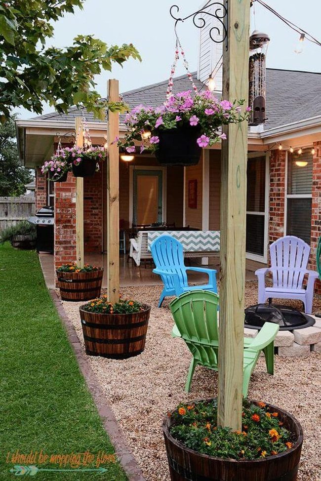 Hanging Blooms, Ground Greenery