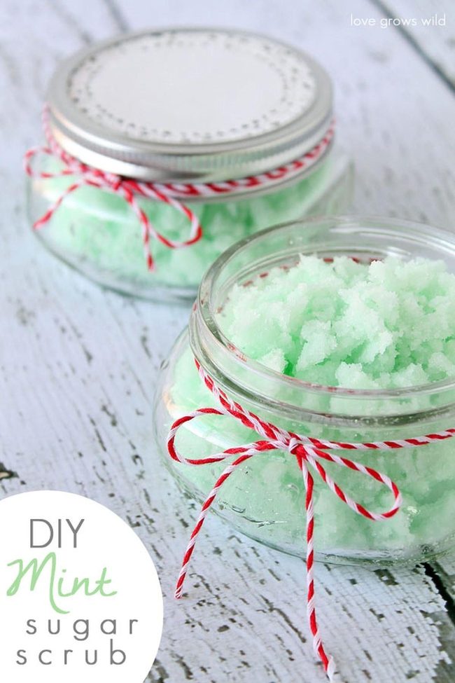 Mint Green Sugar Crystals