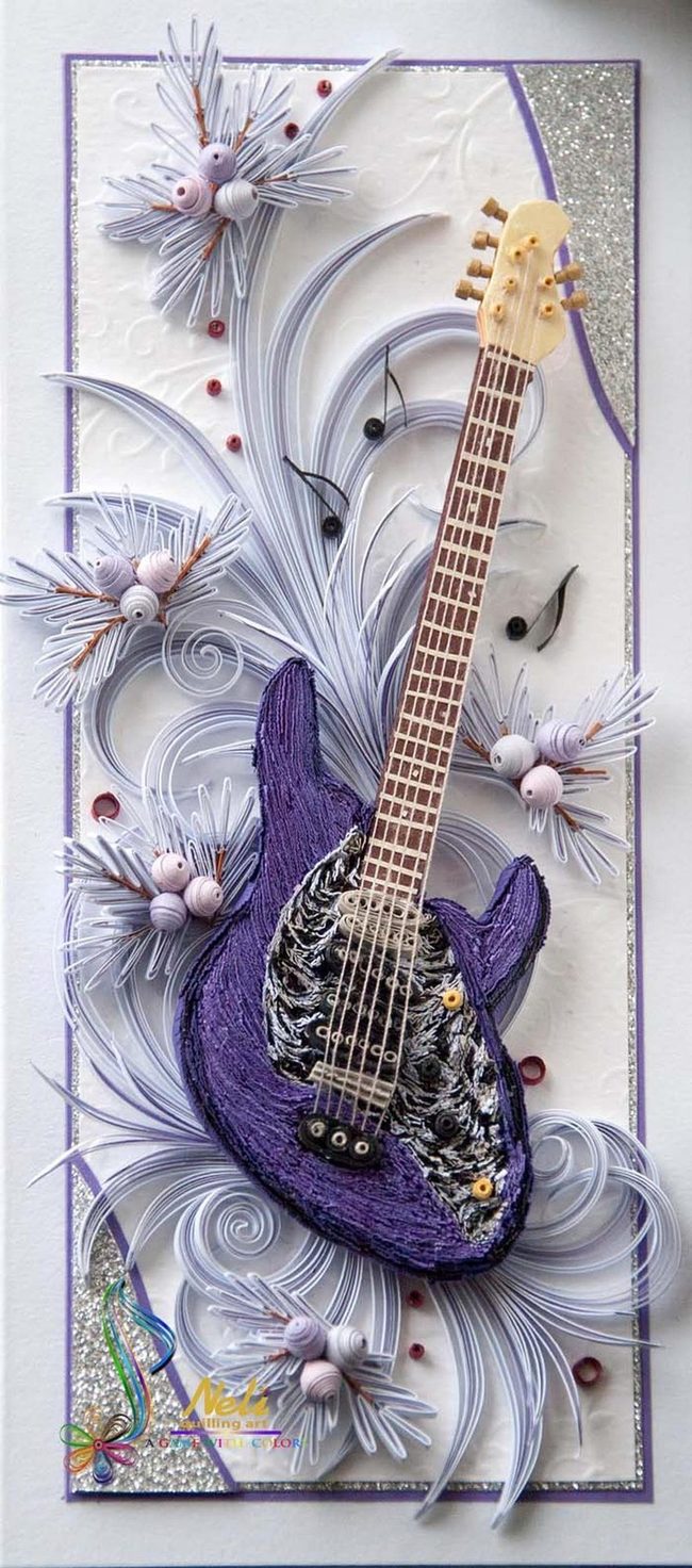 Purple Pearl Guitar Statement